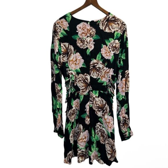 AFRM Nami Floral Corset Tie Mini Dress - Picture 8 of 13